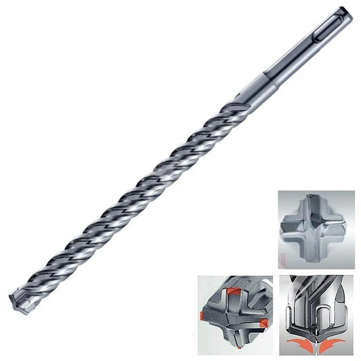 Свредло за бетон ф 10.00/ 165/ 100 мм,  Makita Nemesis, B-58207 B-58207