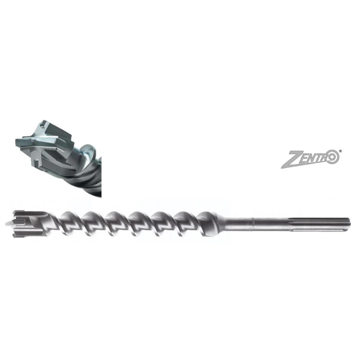 Свредло за бетон и армиран бетон ф 18.00/ 340/ 200 мм, Ritter Zentro MAX, 49104 49104