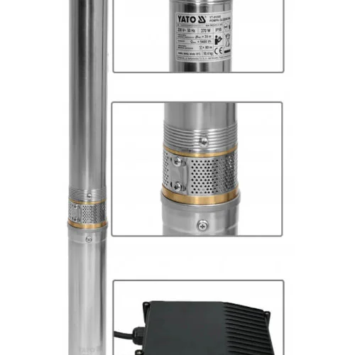 Дълбочинна помпа за чиста вода YATO YT 85300, 370 W 5400 л/ч