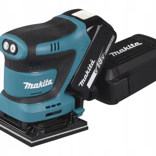 Акумулаторен виброшлайф Makita DBO480Z, 18 V LXT, 114х102 мм, без батерия и зарядно Акумулаторен виброшлайф Makita DBO480Z, 18 V LXT, 114х102 мм, без батерия и зарядно