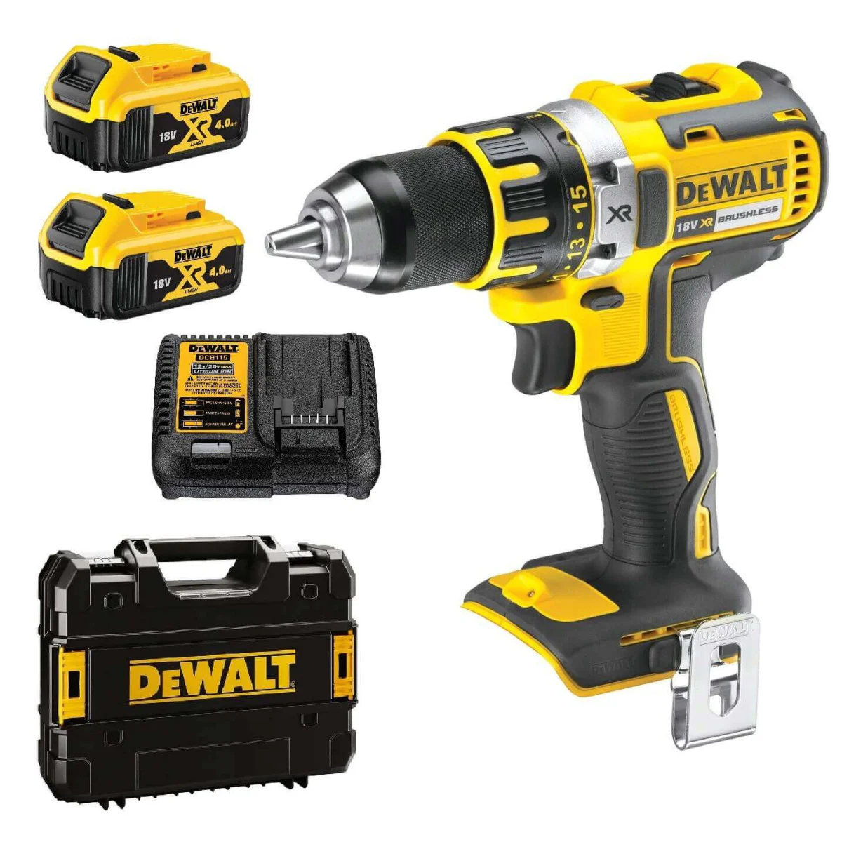 Акумулаторен винтоверт DCD790M2 Dewalt  4.0 Ah, 18.0 V, 60Nm DCD790M2