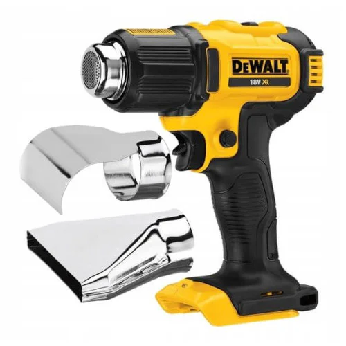 Акумулаторен пистолет за горещ въздух DeWALT DCE530N, без батерия и зарядно 530 °C, 90-190 л/мин, 18 V