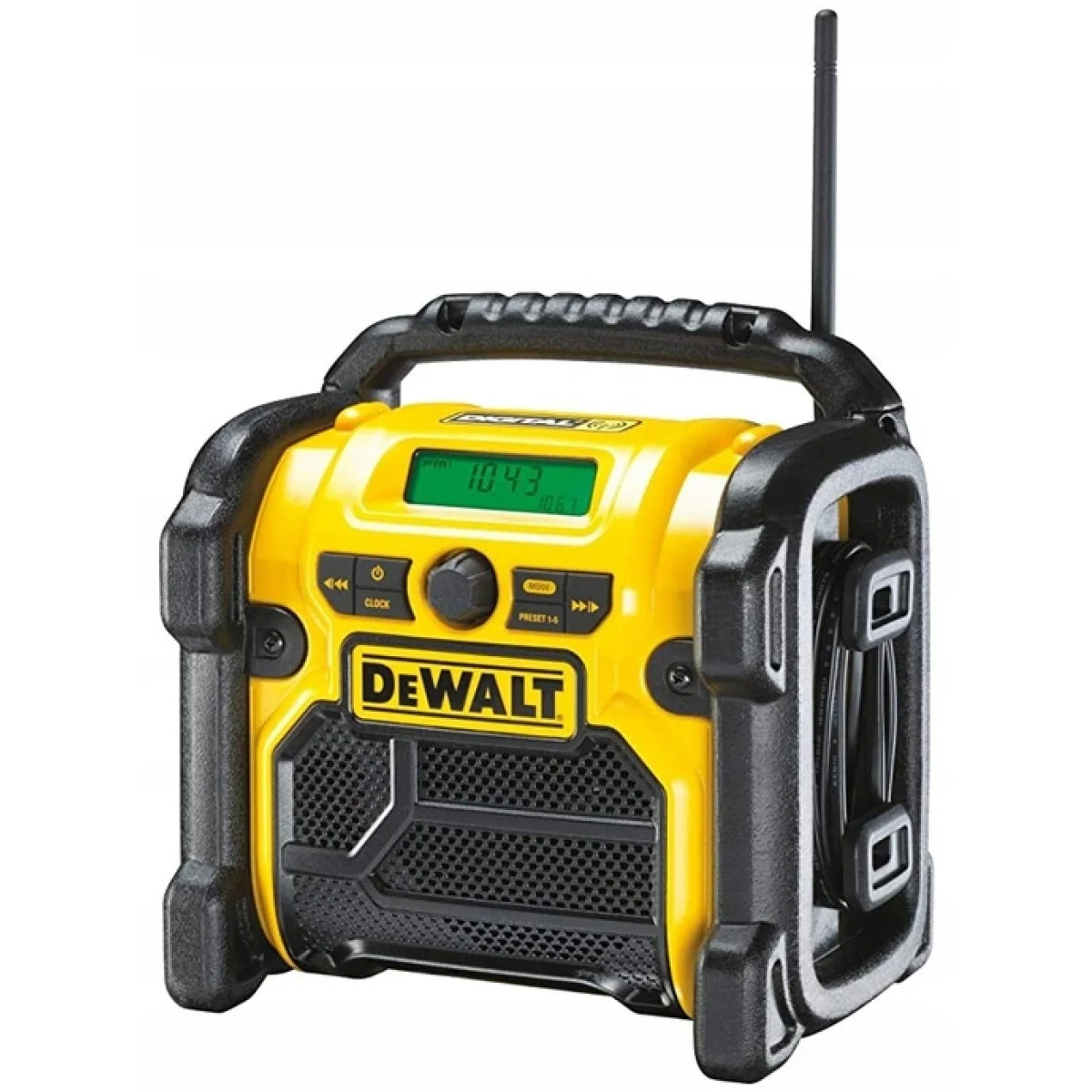 Радио за строителна площадка Dewalt DCR020 DAB + FM AUX XR Li-Ion DCR020