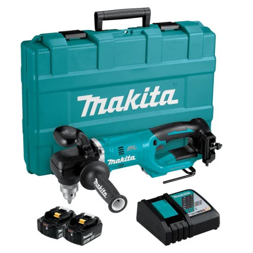 Акумулаторна ъглова бормашина Makita DDA450RTE 2 х18 V 5 Ah LXT батерии и зарядно