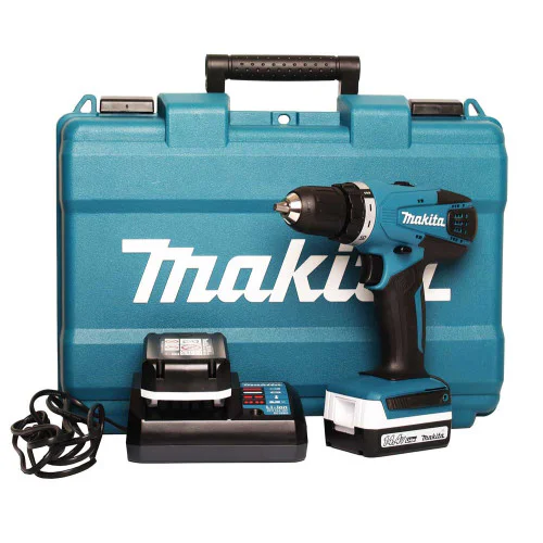 Акумулаторна бормашина-винтоверт Makita DF347DWE , 14.4V,  30/15 Nm
