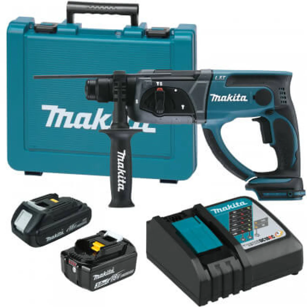 Акумулаторен перфоратор Makita DHR202RX4, 18 V, 3 Ah, 1.5 Ah, 2 J DHR202RX4