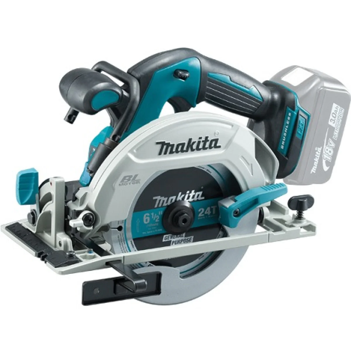 Акумулаторен ръчен циркуляр Makita DHS680Z, 18V, 165мм DHS680Z Акумулаторен ръчен циркуляр Makita DHS680Z, 18V, 165мм DHS680Z