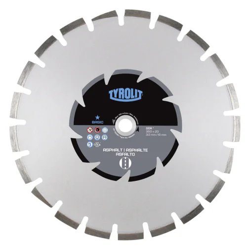Диск диамантен за сухо рязане на асфалт ф 450х25.4 мм,  Tyrolit  Basic* DCA