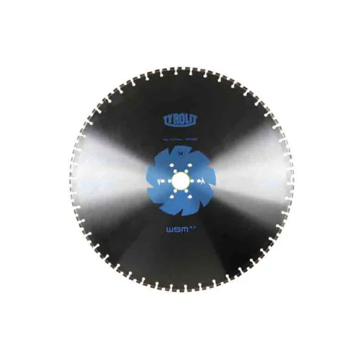Диск диамантен за мокро рязане на армиран бетон и скални материали ф 1600х60 мм, Tyrolit WSM** Deep Cut
