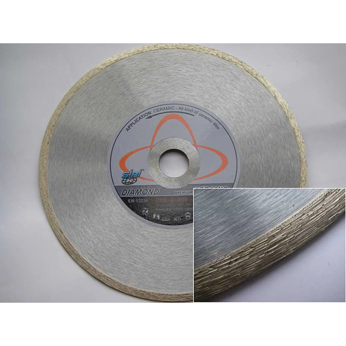 Диск диамантен за мокро рязане на керамични плочки ф 250х25.4 мм , SIRI CDB-S-250 CDB-S-250