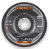 Диск карбофлексен за шлайфане на алуминий ф 125х7х22.23 мм Rhodius Top line RS24