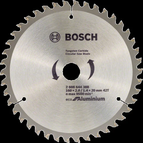 Диск за циркуляр Bosch Eco for Aluminium ф160