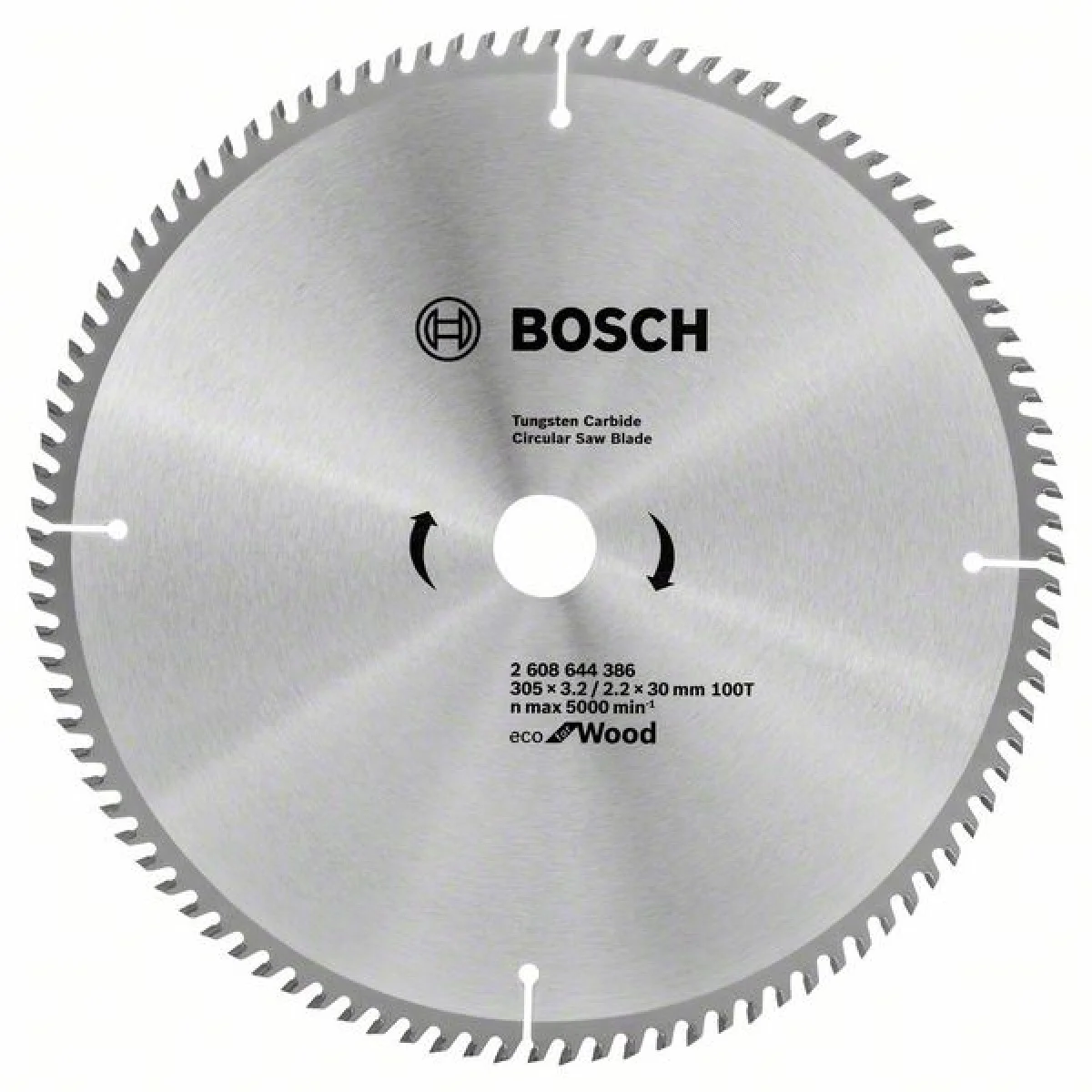 Диск за циркуляр Bosch Eco for wood ф305х30х3,2-2,2 2608644386 Диск за циркуляр Bosch Eco for wood ф305х30х3,2-2,2 2608644386
