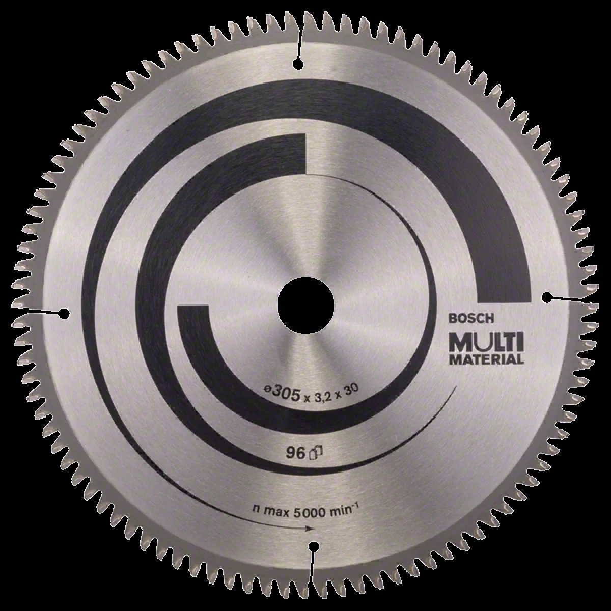 Диск за циркуляр Bosch Multi Material, 305 x 30 x 3,2 mm; 96 2608640453