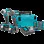 Комплект акумулаторни винтоверт и гайковерт Makita DLX2423JX4, с 2 батерии 18 V, 3 Ah