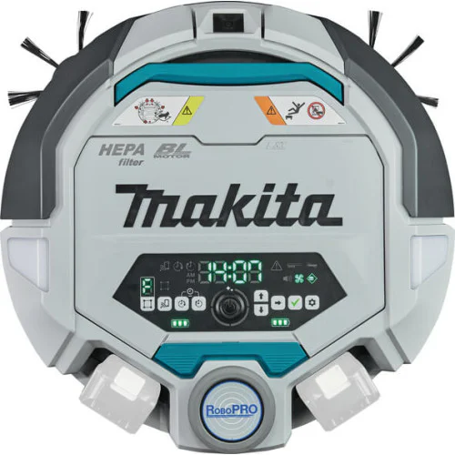 Акумулаторна прахосмукачка робот Makita DRC300Z, 18+18 V LXT, 600 м², без батерия и зарядно
