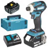 Акумулаторен гайковерт Makita DTD172RTJ, 2 батерии 18 V, 5.0 Ah  LXT, 180 Nm DTD172RTJ