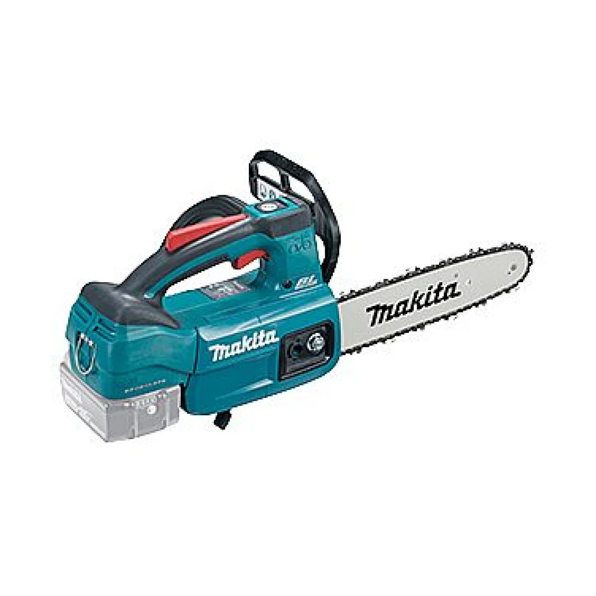 Акумулаторен верижен трион DUC254Z без батерия + масло за вериги на верижни триони DUC254Z