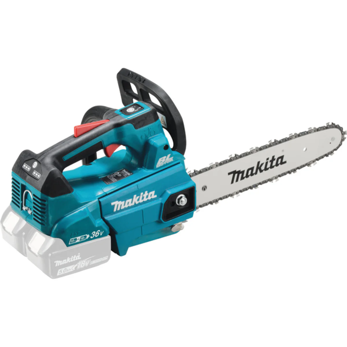 Акумулаторен верижен трион Makita DUC306Z - соло машина 36 V, 30 см, 3/8“ + подарък работни ръкавици и масло за вериги DUC306Z