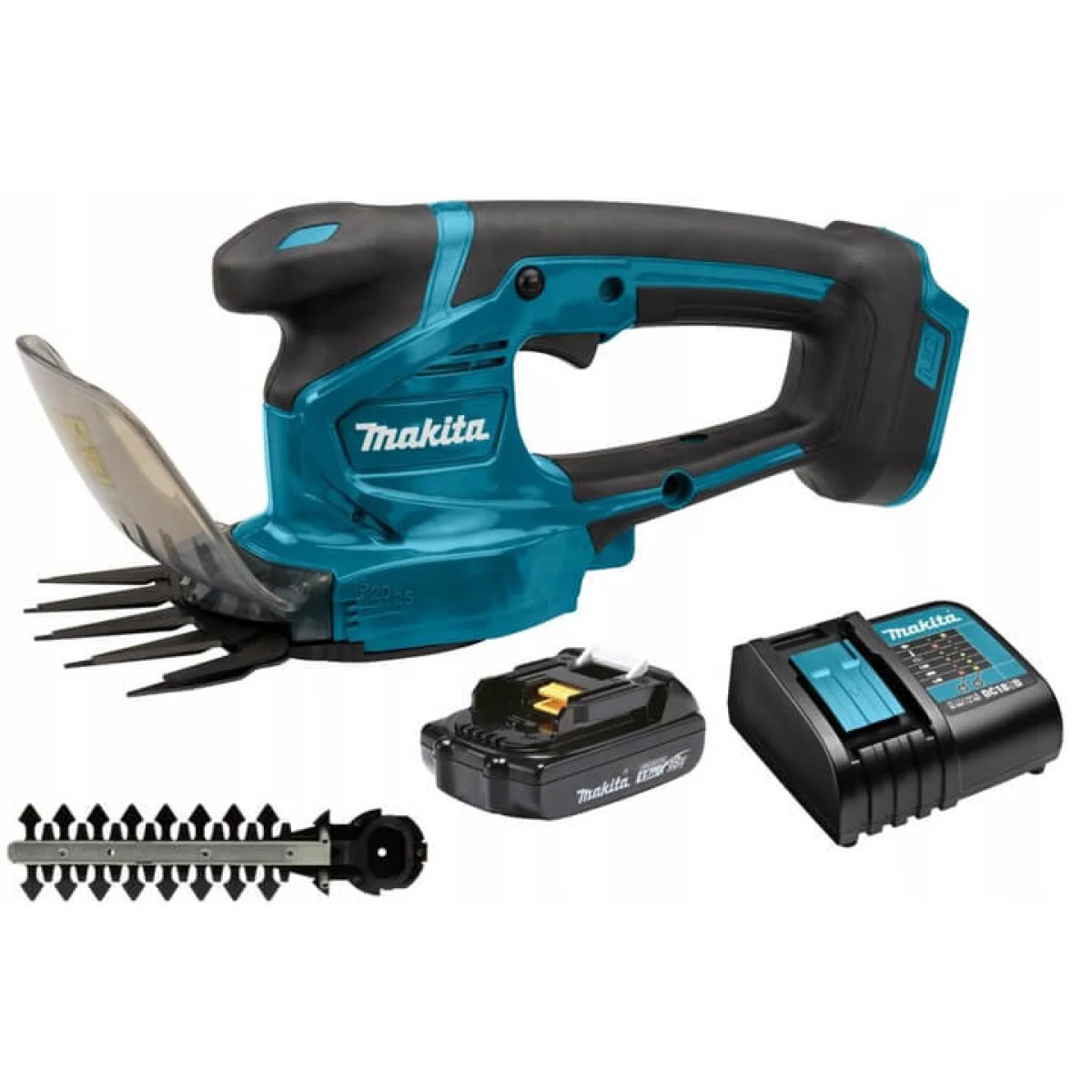 Акумулаторна ножица за трева Makita DUM111SYX, 1 батерия 18 V, 1.5 Ah, 110 мм DUM111SYX