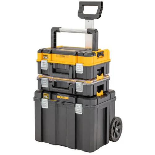 Куфар за инструменти DeWALT TSTAK DWST83411-1 пластмасов на колела, 708x512x333 мм
