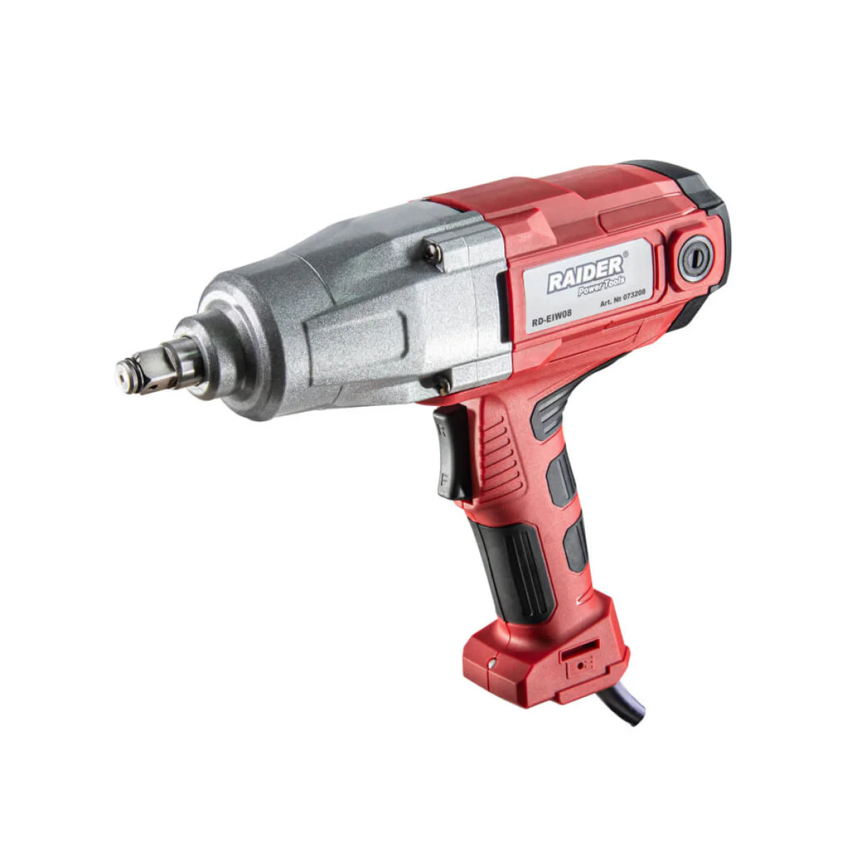 Електрически гайковерт Raider RD-EIW08, 1/2, 500 Nm 073208 Електрически гайковерт Raider RD-EIW08, 1/2, 500 Nm 073208
