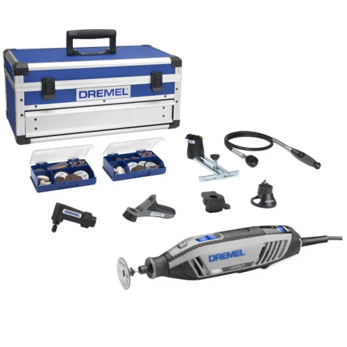 Мултифункционален прав шлайф Dremel 4250 6-128, 175 W + аксесоари