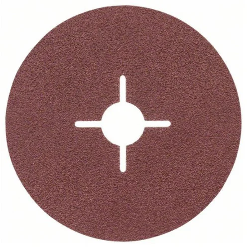 Фибродиск за шлайфане R444, Expert for Metal 125 mm, 22 mm, P80, Bosch