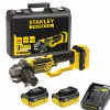 Ъглошлайф акумулаторен Stanley FMC761M2 FMC761M2-QW