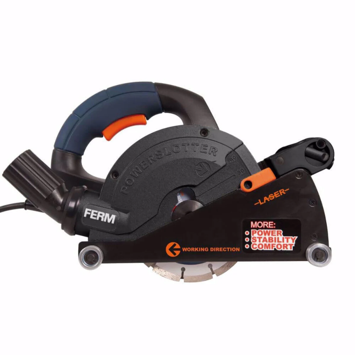 Фреза за канали FERM WSM1008, 150 мм, 1600 W WSM1008
