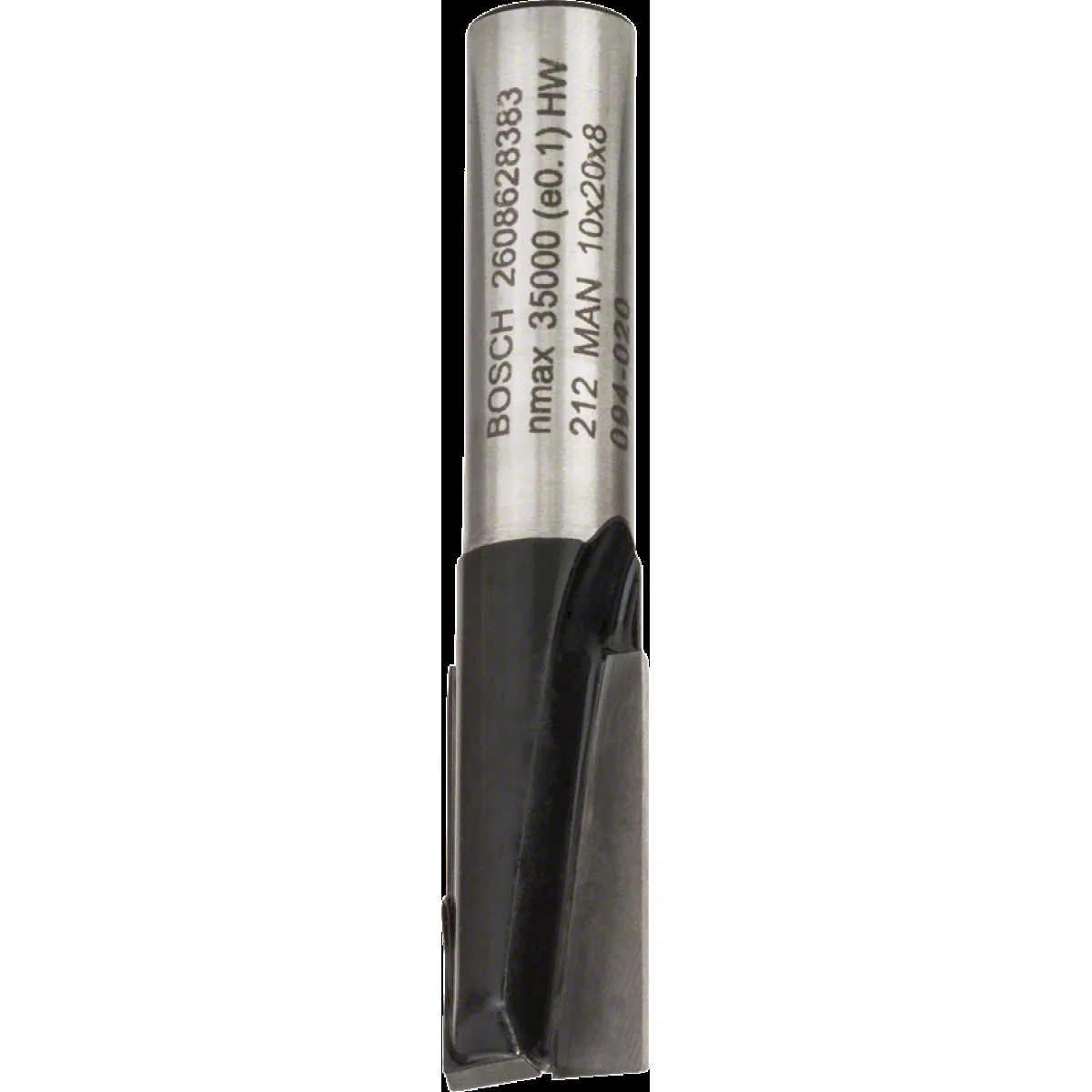 Фрезер за канали, 8 mm,D1 10 mm, L 20 mm, G 51 mm, 1 бр.,  Bosch 2608628383