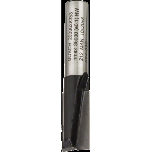 Фрезер за канали, 8 mm,D1 10 mm, L 20 mm, G 51 mm, 1 бр.,  Bosch