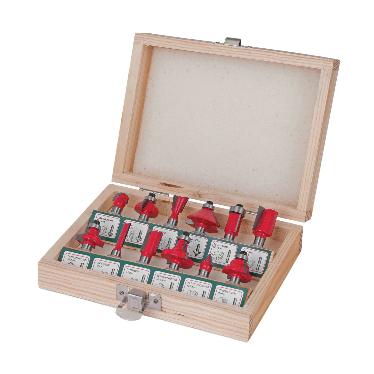 Фрезери за оберфреза ø8mm к-т 12бр 158303