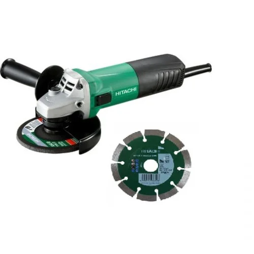 Ъглошлайф Hitachi G13SR4-WL ф125 мм 730W + диамантен диск