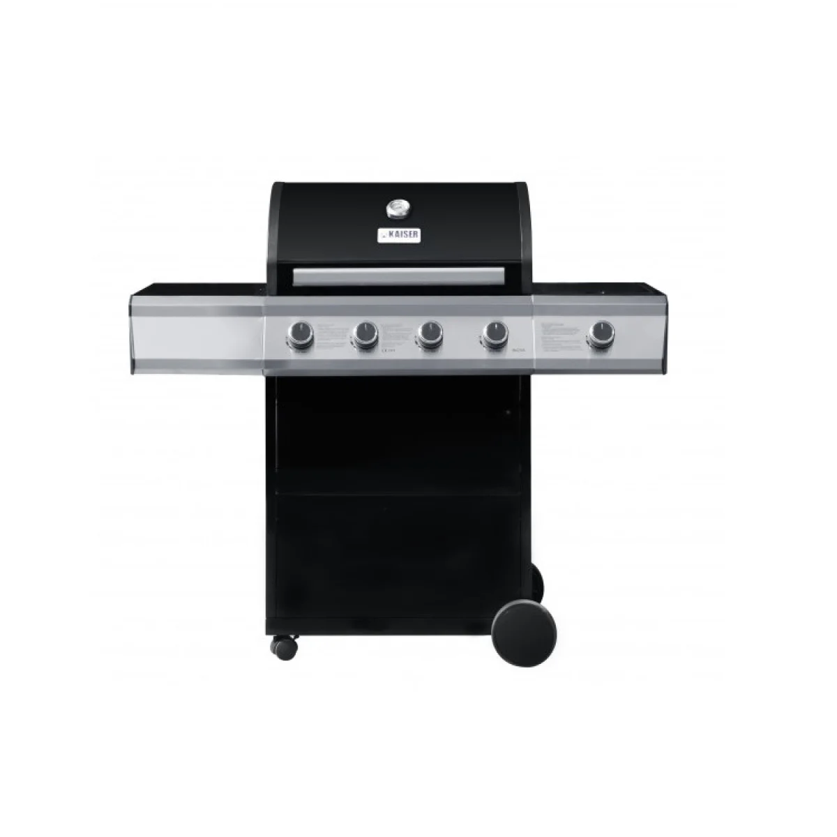 Газово барбекю KAISER INOVA K113-4BJCI BBQ с 4 горелки и 1 страничен котлон 124100 Газово барбекю KAISER INOVA K113-4BJCI BBQ с 4 горелки и 1 страничен котлон 124100