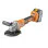 Ъглошлайф акумулаторен безчетков Baukraft BK-BAG69 Set  ø125mm 18V 4Ah 
