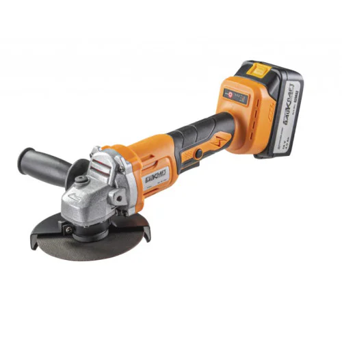 Ъглошлайф акумулаторен безчетков Baukraft BK-BAG69 Set  ø125mm 18V 4Ah 