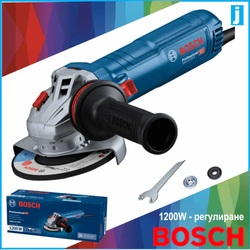 Ъглошлайф Bosch GWS 12-125 S - 1200W Ъглошлайф Bosch GWS 12-125 S - 1200W