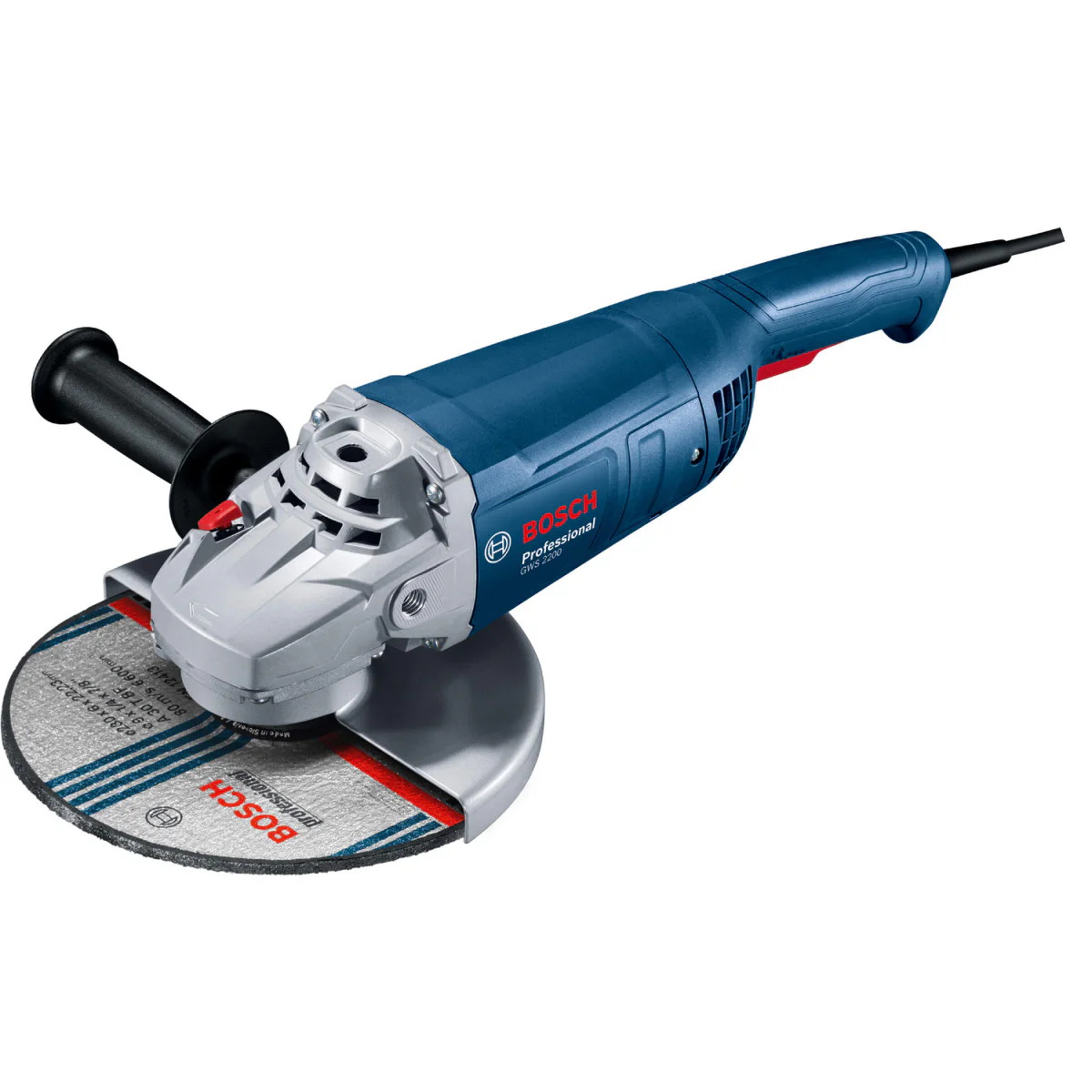 Ъглошлайф Bosch GWS 2200 с плавен пуск и защита от рестартиране 06018C1320