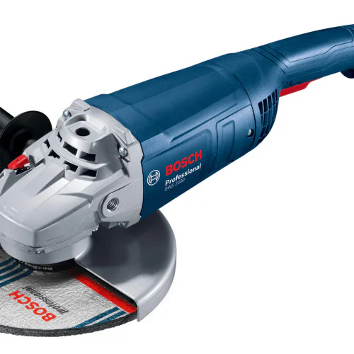 Ъглошлайф Bosch GWS 2200 с плавен пуск и защита от рестартиране Ъглошлайф Bosch GWS 2200 с плавен пуск и защита от рестартиране
