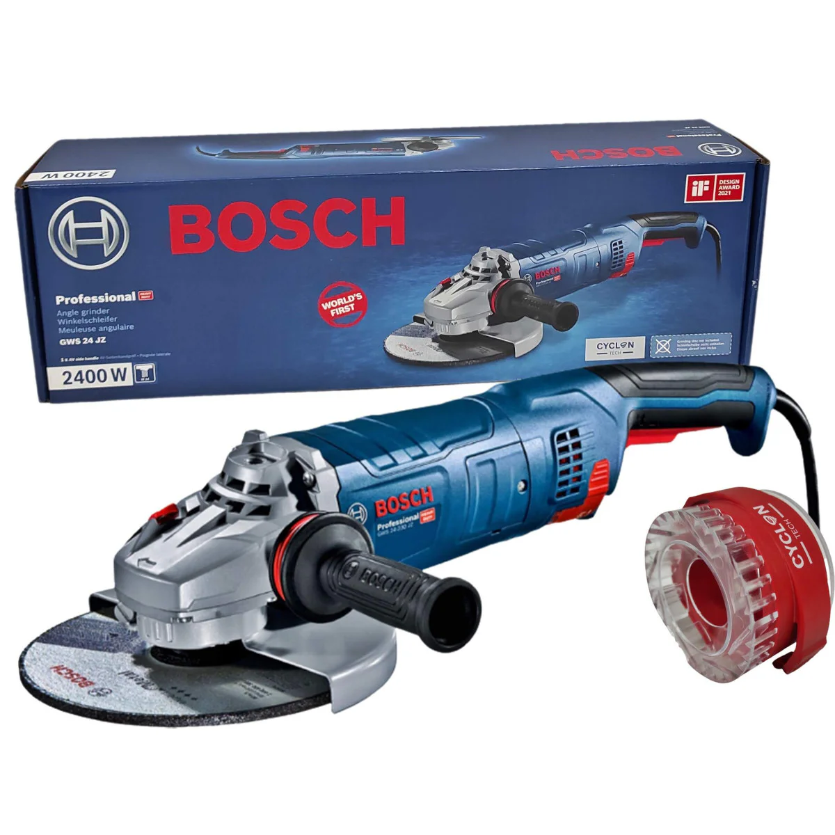 Ъглошлайф GWS 24-230 JZ PROFESSIONAL, Bosch 06018C3300