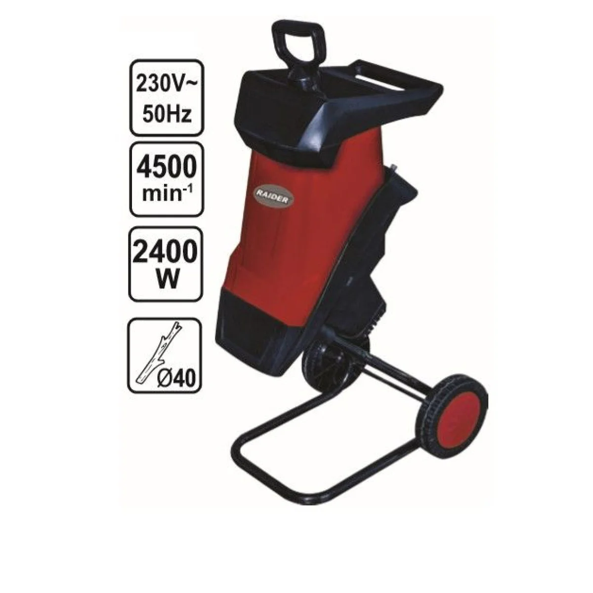 Клонотрошачка 2400W 40mm Raider RD-ESH01 075336 Клонотрошачка 2400W 40mm Raider RD-ESH01 075336