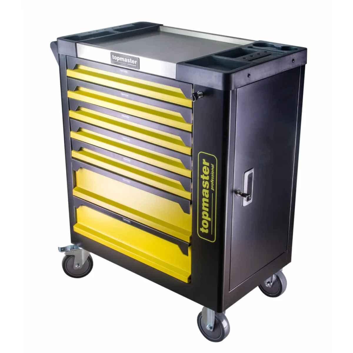 Количка за инструменти 7 чекмеджета 182 части Top Master Pro 455555