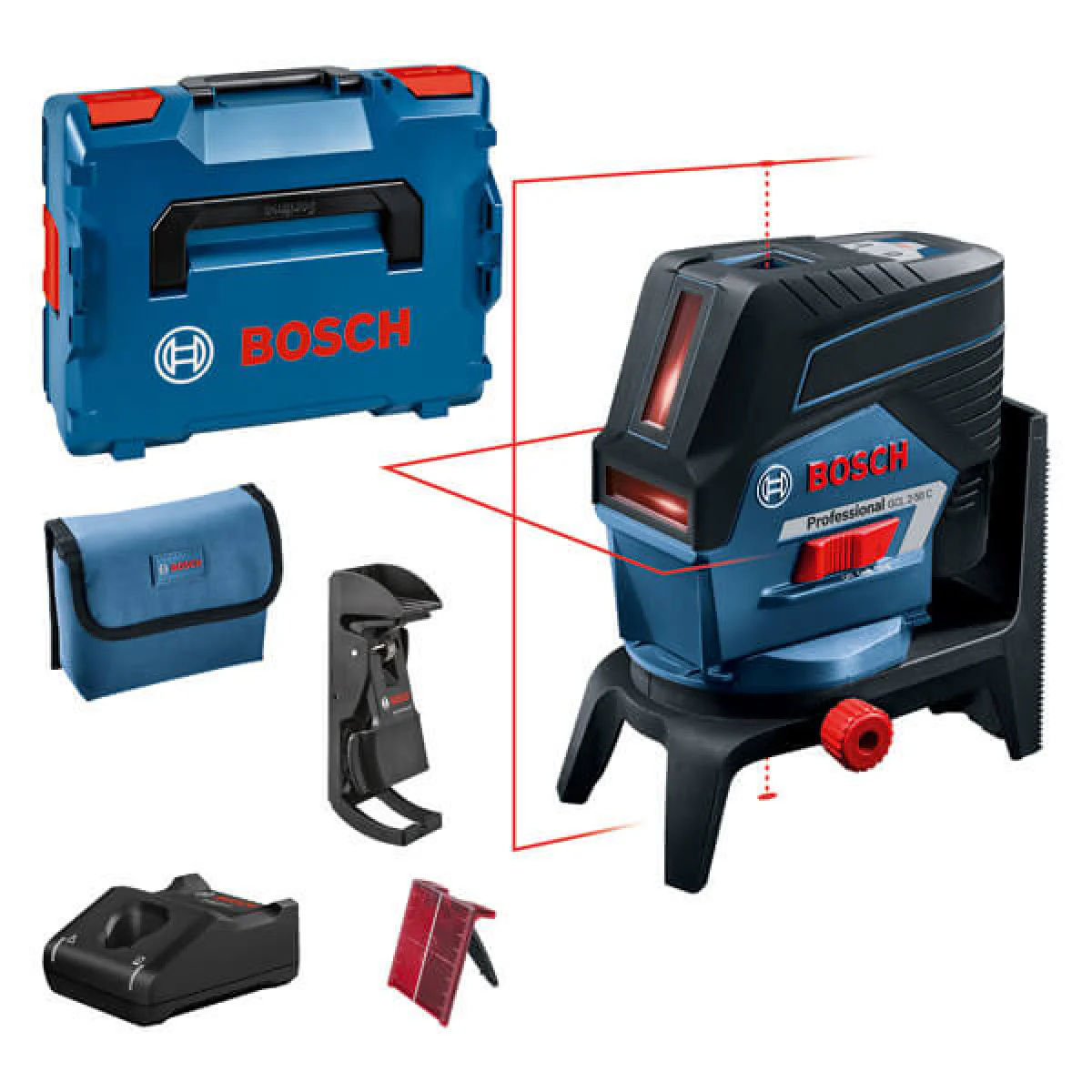 Комбиниран лазер Bosch GCL 2-50 C 0601066G03 Комбиниран лазер Bosch GCL 2-50 C 0601066G03