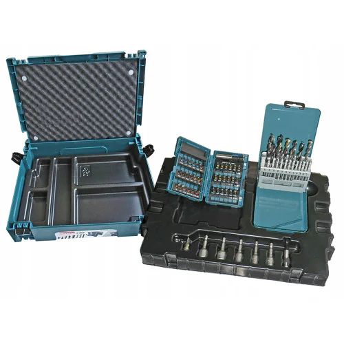 Комплект 62 части свредла и битове MAKITA B-53908