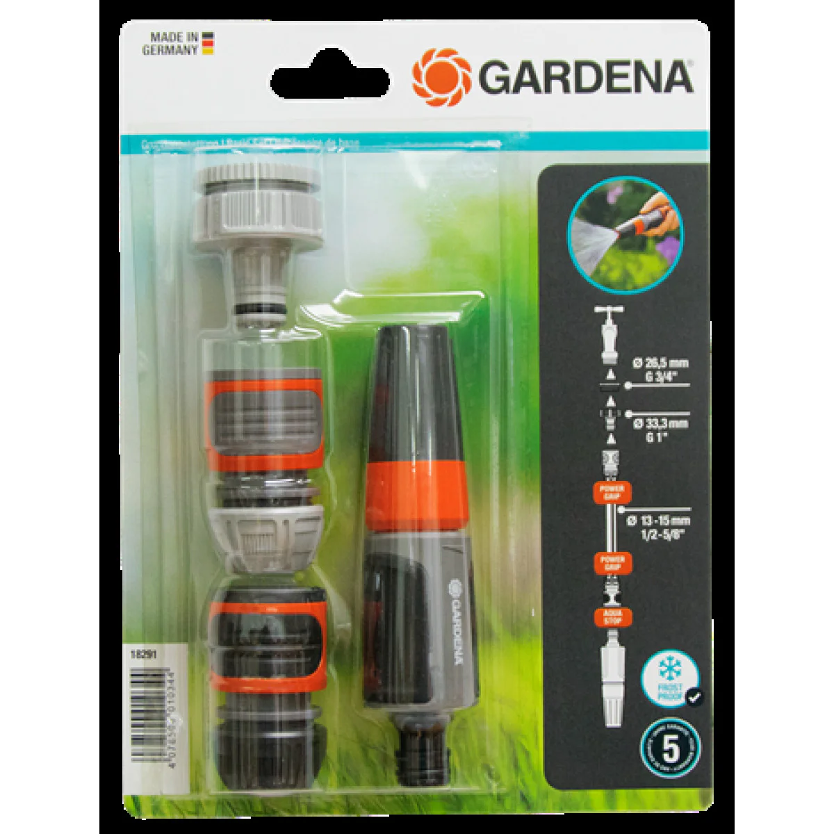 Комплект адаптор, конектор, струйник GARDENA 18291-20