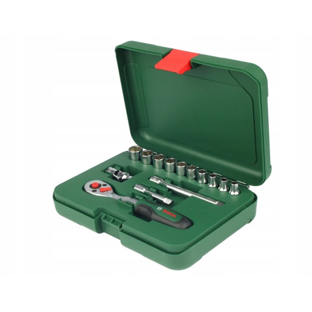 Комплект Bosch ¼ тресчотка и вложки, 14 части 1600A02BY0