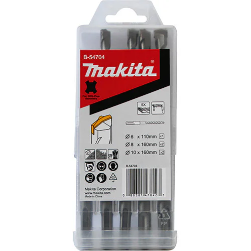 Комплект свредла SDS-Plus Makita B-54704- 5 бр.