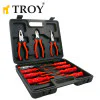 Комплект клещи и изолирани отвертки 11 части Troy T 22303