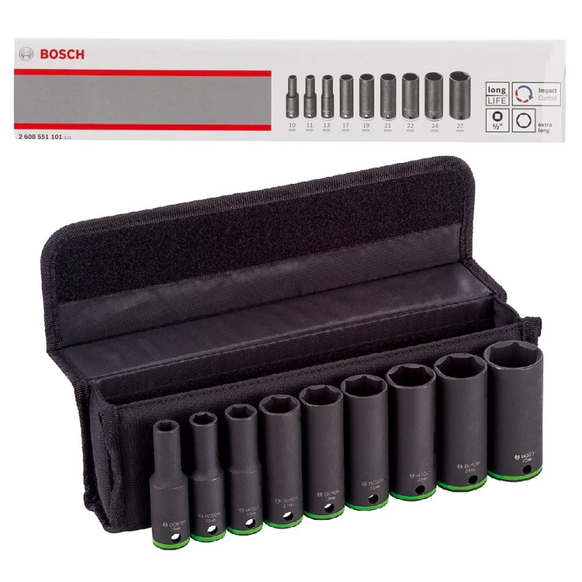 Комплект усилени вложки Bosch 2608551101